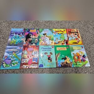 Vintage Disney's
Wonderful World of
Reading - Lot of 10
Hardcover Books